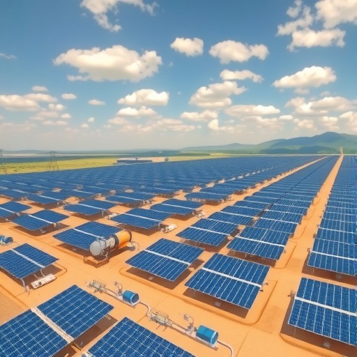 山西山阴县100MW采煤沉陷区生态综合治理+光伏储氢基地项目并网