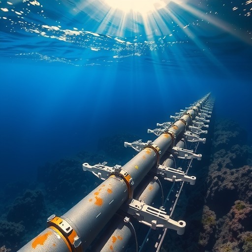 我国海底油气管道总长度突破一万公里