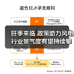 旺季来临 政策助力风电行业景气度有望持续攀升（图3）