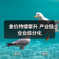 金价持续攀升 产业链企业业绩分化(图1) 金价持续攀升 产业链企业业绩分化(图1)