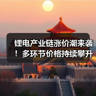 锂电产业链涨价潮来袭！多环节价格持续攀升（图3）