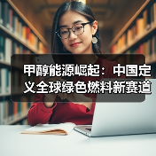 甲醇能源崛起:中国定义全球绿色燃料新赛道(图1) 甲醇能源崛起:中国定义全球绿色燃料新赛道(图1)