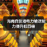 海南自贸港电力输送能力提升超四倍(图1) 海南自贸港电力输送能力提升超四倍(图1)