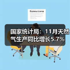 国家统计局：11月天然气生产同比增长5.7%（图2）