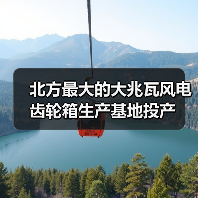 北方最大的大兆瓦风电齿轮箱生产基地投产（图3）