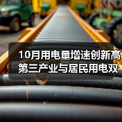 10月用电量增速创新高 第三产业与居民用电双驱动(图4) 10月用电量增速创新高 第三产业与居民用电双驱动(图4)