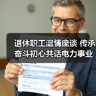退休职工温情座谈 传承奋斗初心共话电力事业(图2) 退休职工温情座谈 传承奋斗初心共话电力事业(图2)