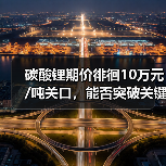 碳酸锂期价徘徊10万元/吨关口,能否突破关键阻力?(图2) 碳酸锂期价徘徊10万元/吨关口,能否突破关键阻力?(图2)