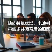 储能装机猛增,电池材料需求井喷背后的原因?(图3) 储能装机猛增,电池材料需求井喷背后的原因?(图3)