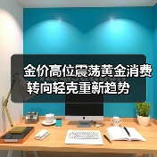 金价高位震荡黄金消费转向轻克重新趋势(图3) 金价高位震荡黄金消费转向轻克重新趋势(图3)