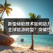 新型储能技术如何助力全球能源转型?突破性进展引关注(图3) 新型储能技术如何助力全球能源转型?突破性进展引关注(图3)