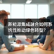 新能源集成融合如何系统性推动绿色转型?(图2) 新能源集成融合如何系统性推动绿色转型?(图2)