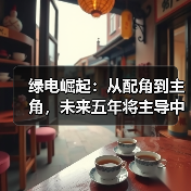 绿电崛起:从配角到主角,未来五年将主导中国能源格局?(图1) 绿电崛起:从配角到主角,未来五年将主导中国能源格局?(图1)
