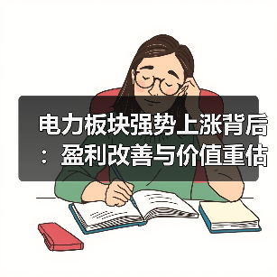 电力板块强势上涨背后:盈利改善与价值重估如何兑现?(图1) 电力板块强势上涨背后:盈利改善与价值重估如何兑现?(图1)
