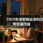 2025年洛阳钼业净利润预增逾四成（图1）