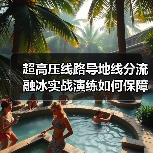 超高压线路导地线分流融冰实战演练如何保障电网安全？（图4）