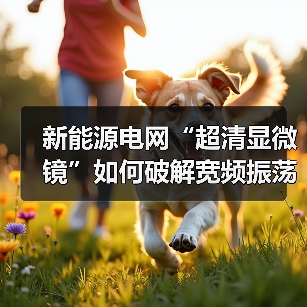 新能源电网“超清显微镜”如何破解宽频振荡难题？（图1）