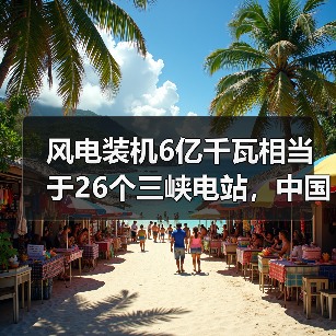 风电装机6亿千瓦相当于26个三峡电站,中国新能源发展有多快?(图4) 风电装机6亿千瓦相当于26个三峡电站,中国新能源发展有多快?(图4)