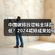 中国碳排放增幅全球最低？2024减排成果如何？（图3）