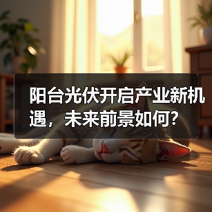 阳台光伏开启产业新机遇,未来前景如何?(图1) 阳台光伏开启产业新机遇,未来前景如何?(图1)