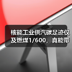 核能工业供汽碳足迹仅及燃煤1/600,真能带来巨幅减排?(图2) 核能工业供汽碳足迹仅及燃煤1/600,真能带来巨幅减排?(图2)