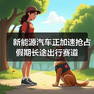 新能源汽车正加速抢占假期长途出行赛道（图1）