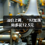 油价上调，“92加满”将多花12.5元
