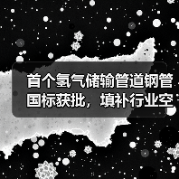 首个氢气储输管道钢管国标获批,填补行业空白(图1) 首个氢气储输管道钢管国标获批,填补行业空白(图1)