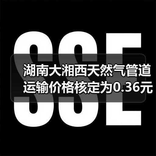 湖南大湘西天然气管道运输价格核定为0.36元/立方米（图3）