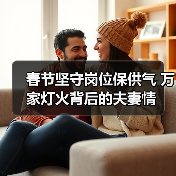 春节坚守岗位保供气 万家灯火背后的夫妻情(图4) 春节坚守岗位保供气 万家灯火背后的夫妻情(图4)