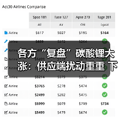 各方“复盘”碳酸锂大涨:供应端扰动重重 下游需求旺盛(图1) 各方“复盘”碳酸锂大涨:供应端扰动重重 下游需求旺盛(图1)