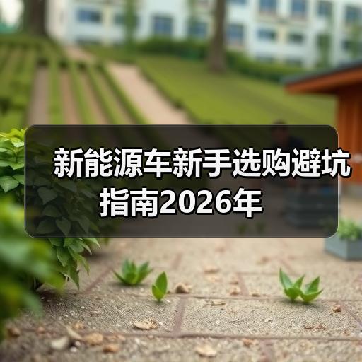 新能源车新手选购避坑指南2026年
