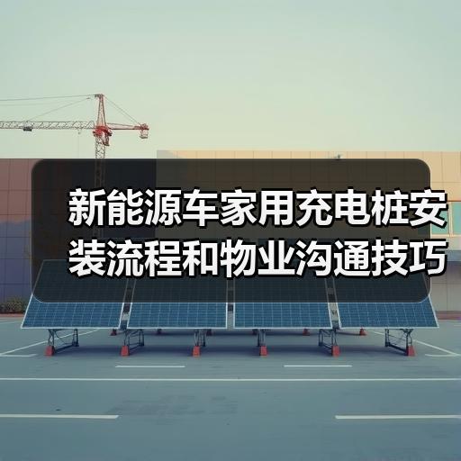 新能源车家用充电桩安装流程和物业沟通技巧